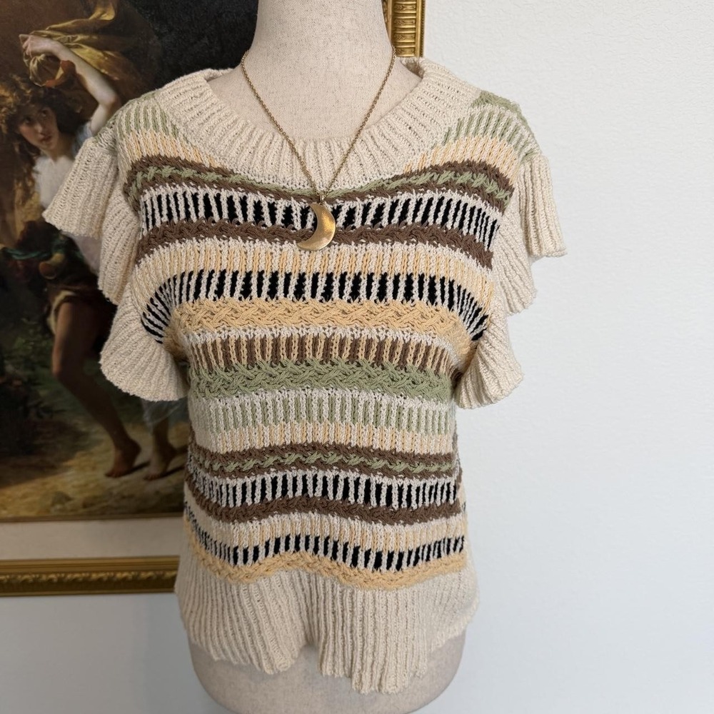 Cottagecore Fall Fairy Knit Top